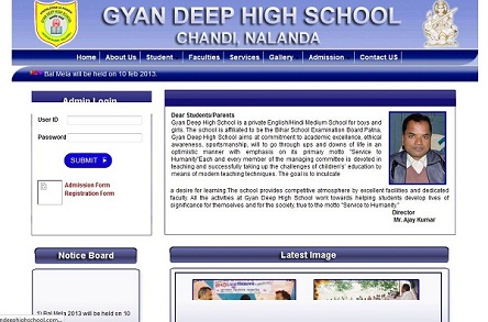 Gyaan Deep High School - Website