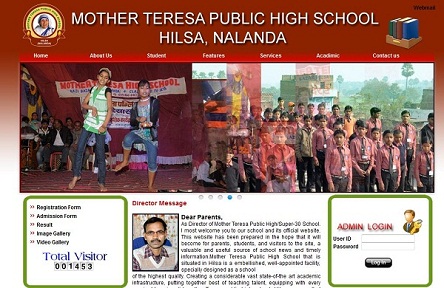 Mother Teressa Public High School - Website