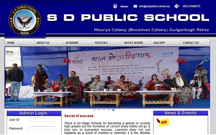 S.D. Public School - Website